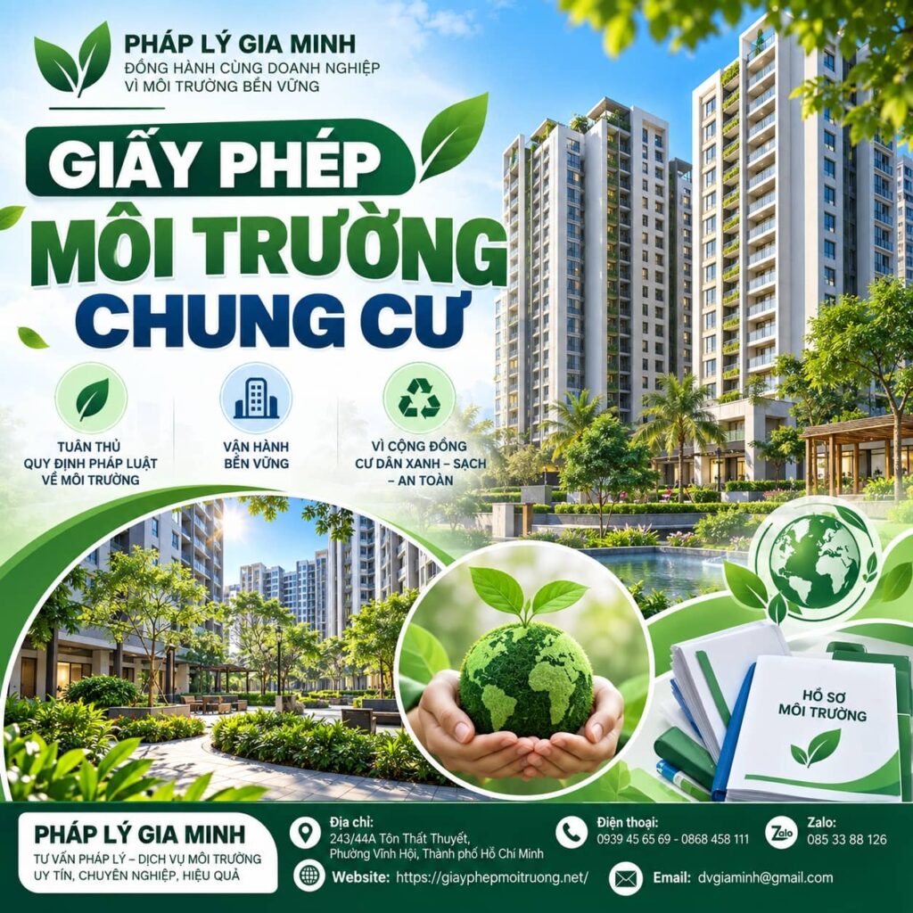 Giấy phép môi trường chung cư 1 giay phep moi truong chung cu